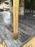 A recent stamped concrete contractors job in the area